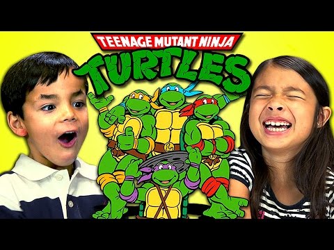 Kids React to Teenage Mutant Ninja Turtles