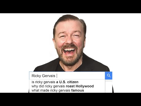 Ricky Gervais Answers the Web&#039;s Most Searched Questions | WIRED