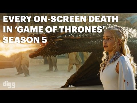 Every On-Screen Death In &#039;Game Of Thrones (GOT), &#039; Season 5&#039;