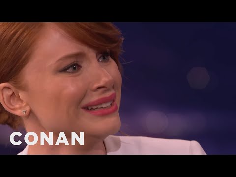 Bryce Dallas Howard Can Cry On Command | CONAN on TBS