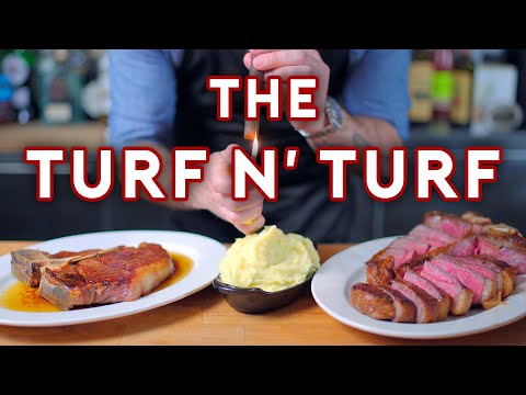 Binging with Babish 6M Subscriber Special: Turf N&#039; Turf from Parks &amp; Recreation