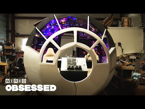 Full-Size Millennium Falcon Cockpit Built In A Garage | Obsessed | WIRED