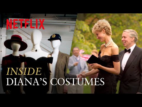 An Inside Look At Diana&#039;s Fashion | The Crown | Netflix