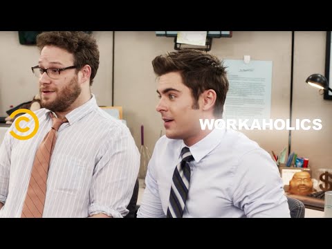 The Workaholics Guys Find a New Cubicle Mate (feat. Seth Rogen and Zac Efron) - Uncensored