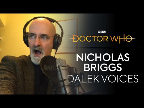 How to Voice a Dalek | Revolution of the Daleks | Doctor Who