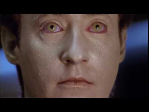 Data uses most secure code ever Star Trek TNG (Blu Ray HD)