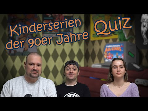 Quiz | Kinderserien der 90er Jahre | Trivia | Mit Lisa, Sebastian &amp; Paddy