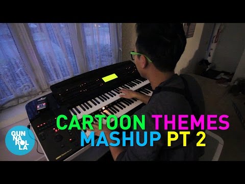 80&#039;s Cartoon Theme Songs Mashup (Yamaha Electone)