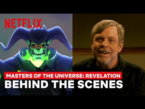 Mark Hamill &amp; Lena Headey Give a Voice Acting Master Class | Masters of the Universe: Revelation