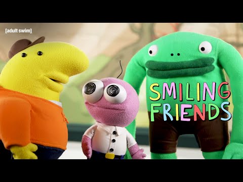 Smiling Friends: Staffel 2 Teaser, Aprilscherz-Puppen-Video & Claymation
