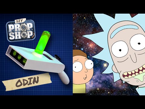 DIY Rick &amp; Morty&#039;s Portal Gun - DIY Prop Shop