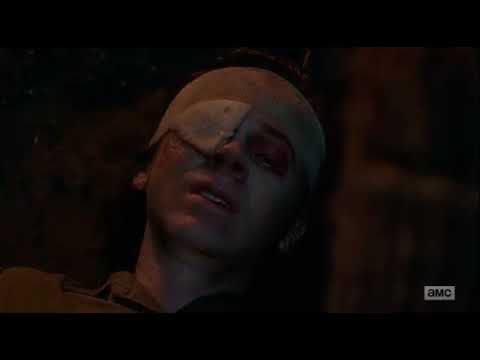 The Walking Dead 8x09 Carl&#039;s Death Scene