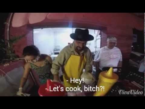 Heisenberg quits making meth and tries his luck with brazilian hot dog
