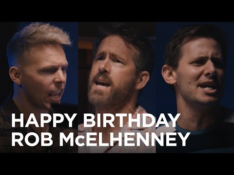 Happy Birthday, Rob McElhenney