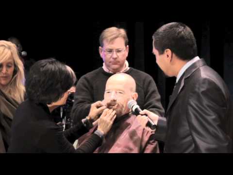 Bryan Cranston shaves his head - The After After Party BTS