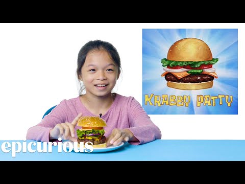 Kids Try Famous Foods From Cartoons, From Spongebob to The Simpsons