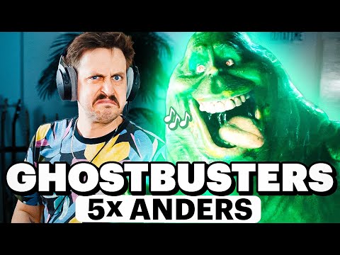GHOSTBUSTERS in 5 anderen STLYES