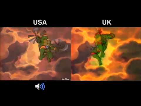 Teenage Mutant Ninja/Hero Turtle original titles comparison