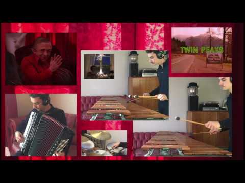 Twin Peaks Theme - marimba &amp; accordion x-mas cover
