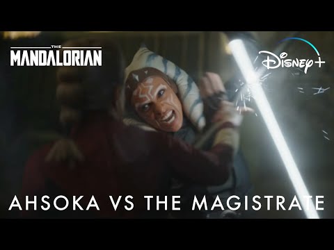 Ahsoka Tano vs The Magistrate | Disney+