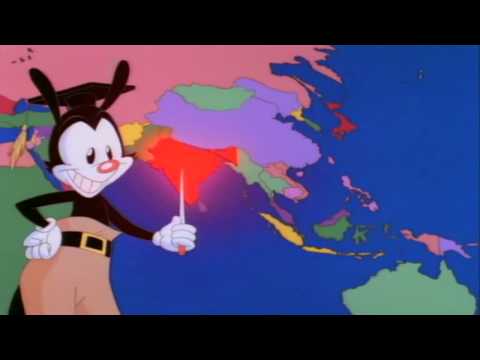 Animaniacs - Yakko&#039;s World - HIGH QUALITY