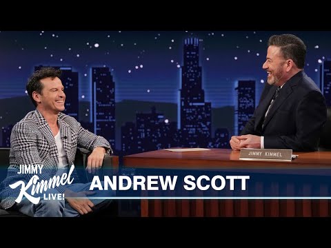 Andrew Scott bei "Jimmy Kimmel Live" über "Ripley" und "Fleabag"