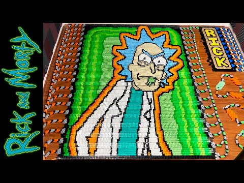 Rick and Morty (IN 75,166 DOMINOES!)