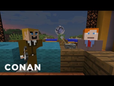 The CONAN &quot;Minecraft&quot; Episode That Will Never Be | CONAN on TBS