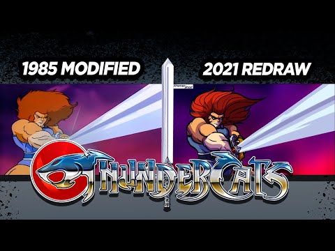 THUNDERCATS INTRO 1985 (MODIFIED) VS 2021 REDRAW