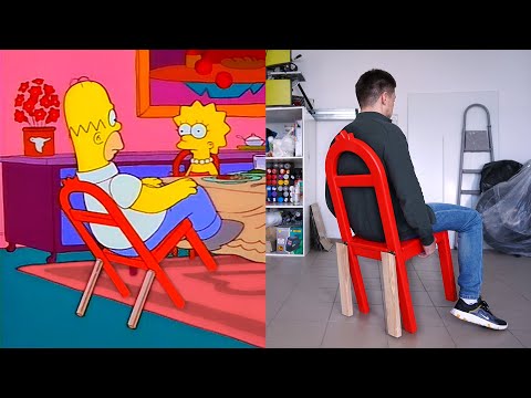 Building &amp; Testing Homer Simpson&#039;s Chair