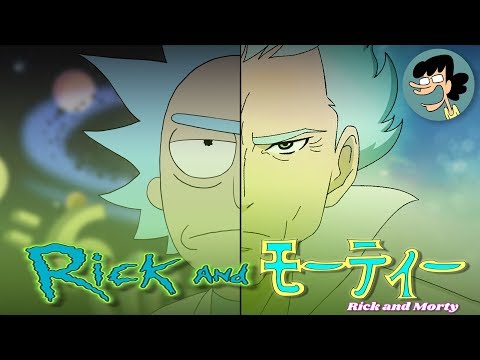 IF RICK AND MORTY WAS AN ANIME - MALEC