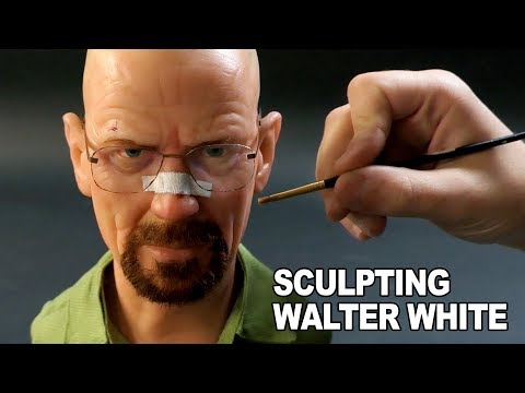 Walter White Sculpture Timelapse - Breaking Bad