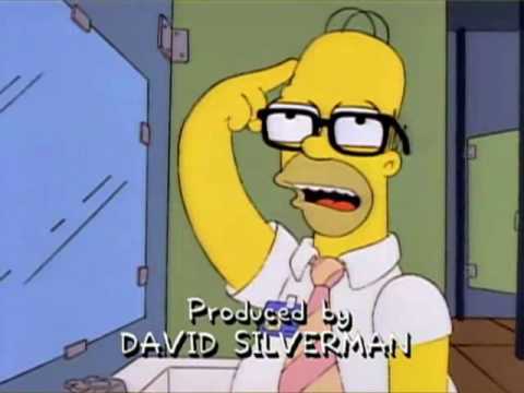Simpsons - Homer mit Brille