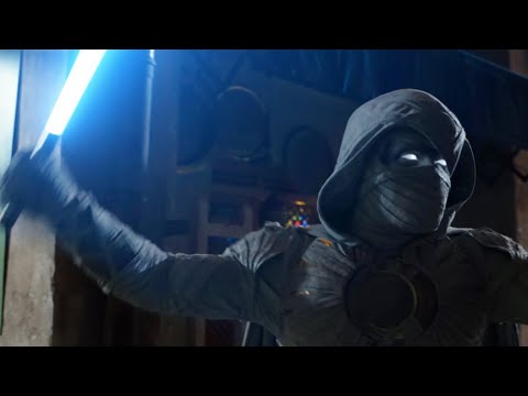 Moon Knight but with lightsabers