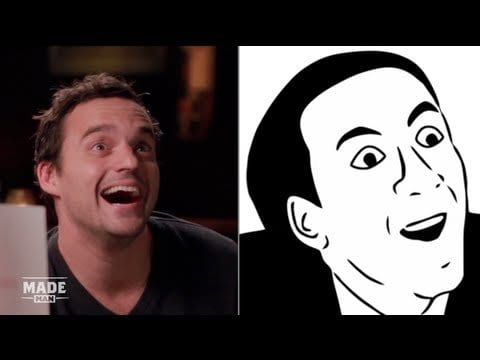 Jake Johnson imitiert Internet Memes