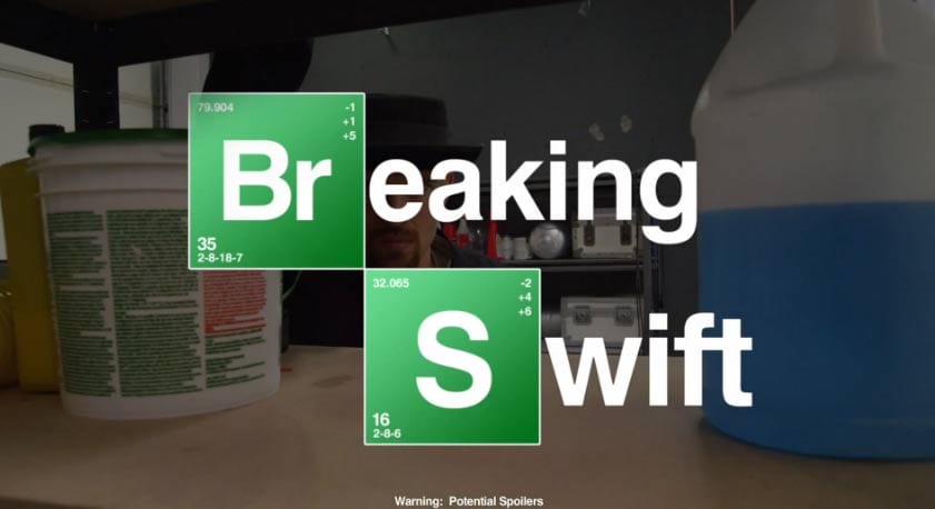 Breaking Swift – We Are Never Ever Gonna Cook Together