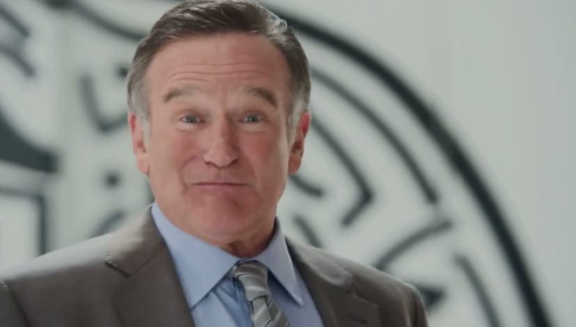 Robin Williams als Werbeagenturchef