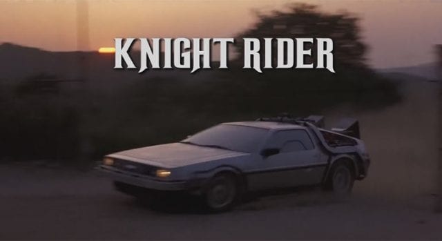 Knight Rider x Back To The Future-Mashup