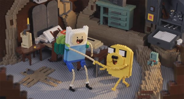 Adventure Time Intro aus LEGO