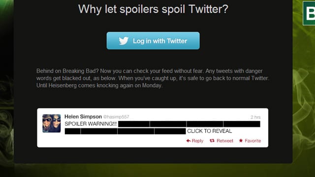 Anti-Spoiler App & Spoiler Rules