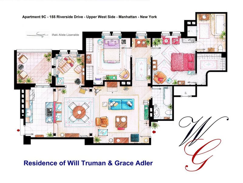 apartment_floor-plan-of_will_truman_and_grace_adler_by_inaki-aliste-lizarralde-nikneuk