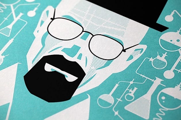 Heisenberg-Illustrationsposter