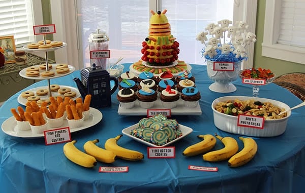 Doctor Who Party Food