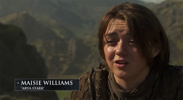 On The Set of Game of Thrones GoTonset