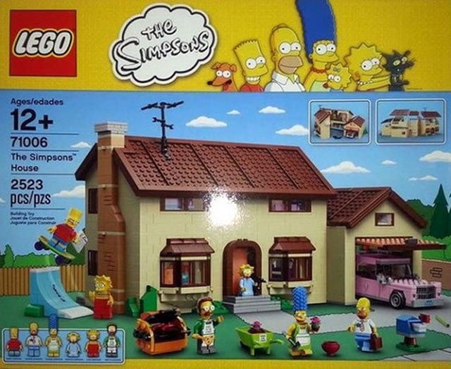 LEGO Simpsons-Haus