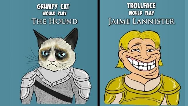 Game of Thrones Charaktere als Memes