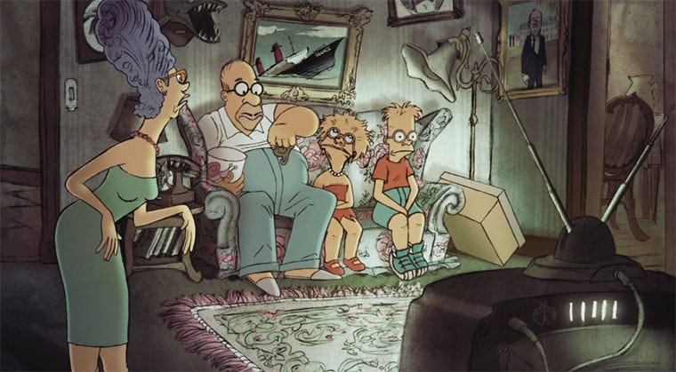 Couch-Gag von Sylvain Chomet