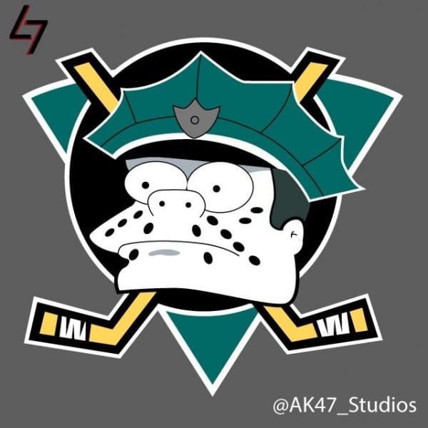 Simpsonized NHL-Logos