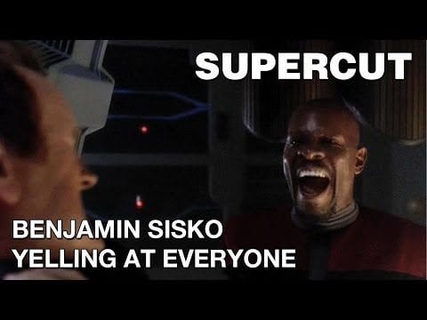 Captain Sisko schreit und schreit und schreit