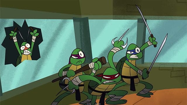 Die Turtles haben einen schlechten Tag